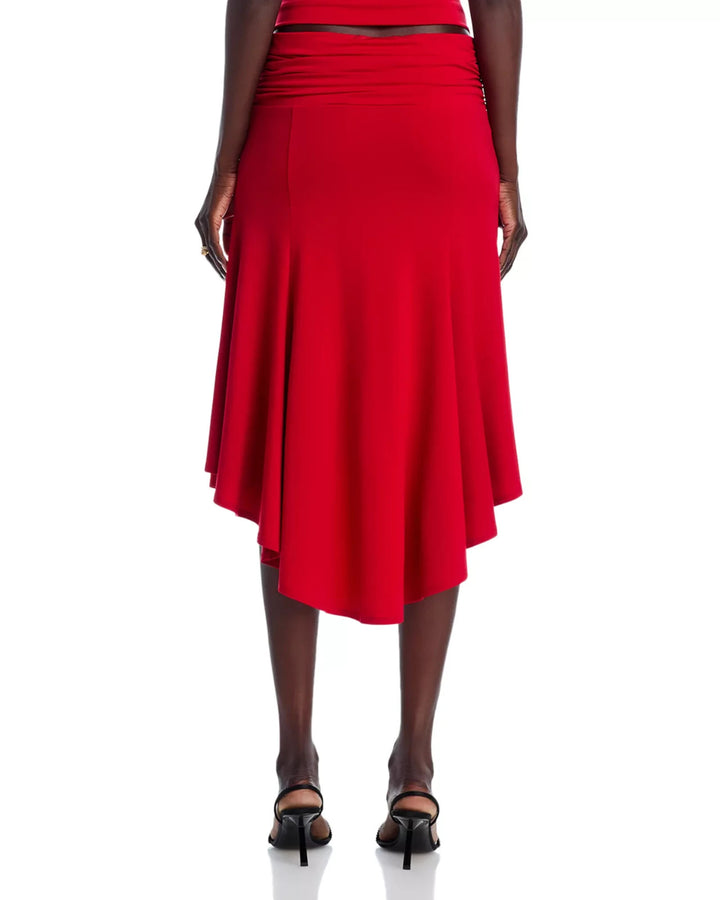Danielle Guizio Soffiano Skirt MSRP $168