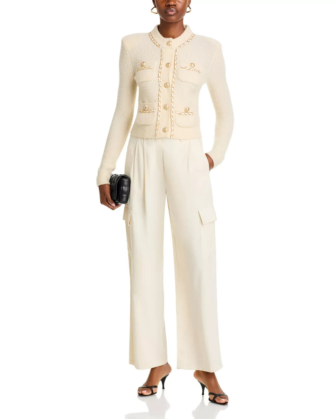 Generation Love Selma Chain Trim Cardigan MSRP $395