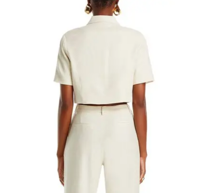 Lucy Paris Tia Cropped Blazer MSRP $89