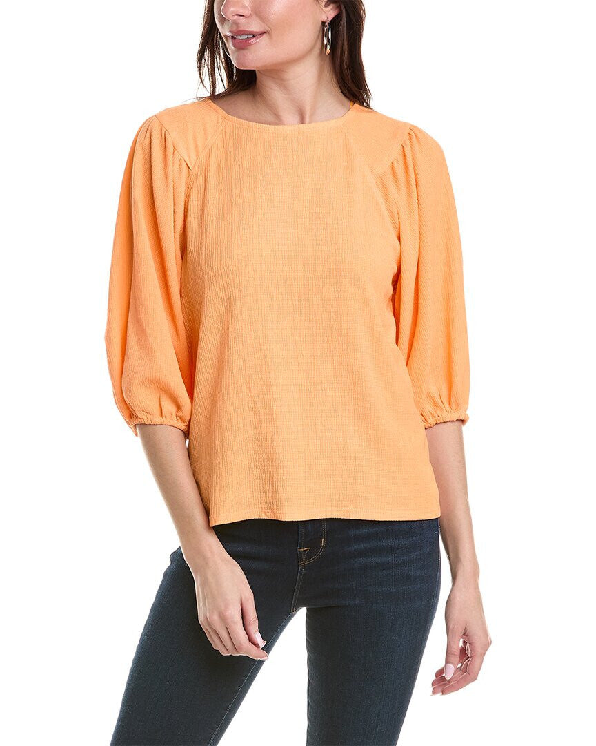 Vince Camuto Puff 3/4-Sleeve Knit Top MSRP $69
