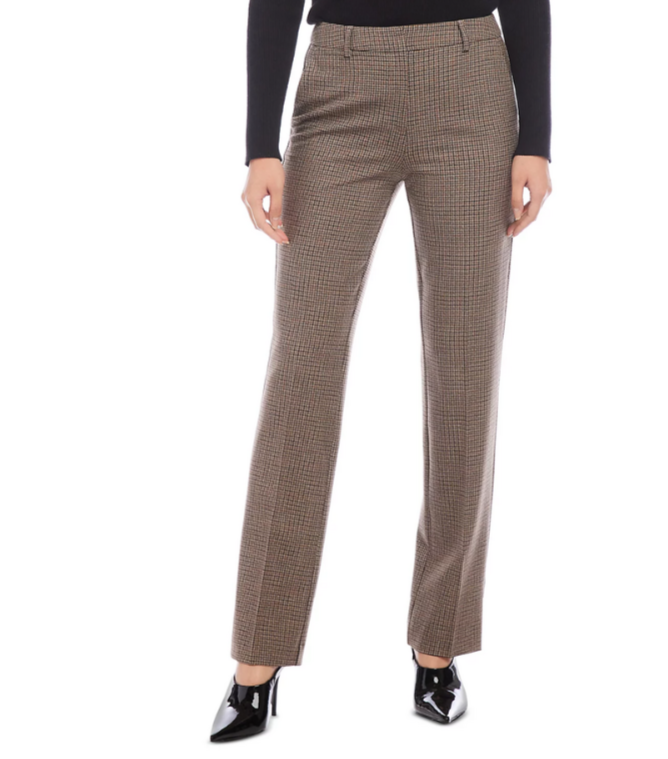 Karen Kane Plaid Trousers MSRP $149