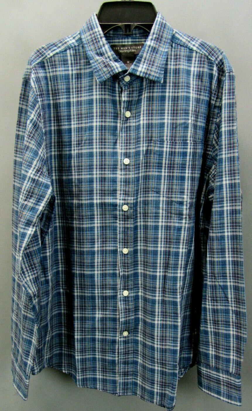 The Men's Store Plaid Shirt # 6D 1287 NEW