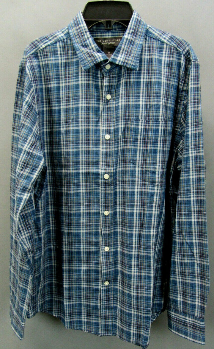 The Men's Store Plaid Shirt # 6D 1287 NEW