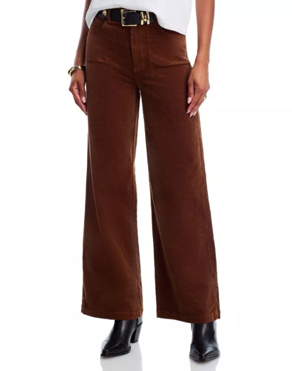 PAIGE Anessa Corduroy High Rise Jeans MSRP $259