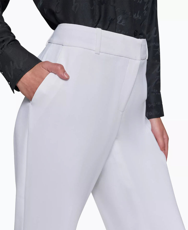 KARL LAGERFELD PARIS Women's Bootcut High-Rise Pants MSRP $109