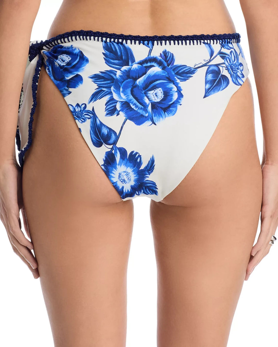 FARM Rio Floral High Waist Bikini Bottom MSRP $140