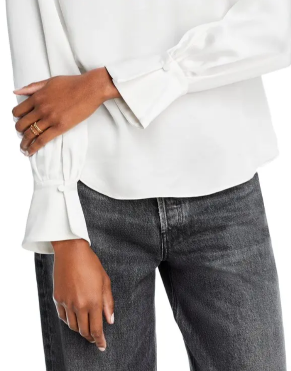 SIMKHAI Maisey V Neck Top MSRP $325