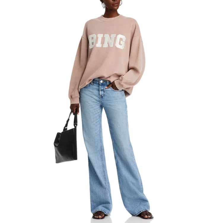 Anine Bing Tyler BING Sweatshirt MSRP $220