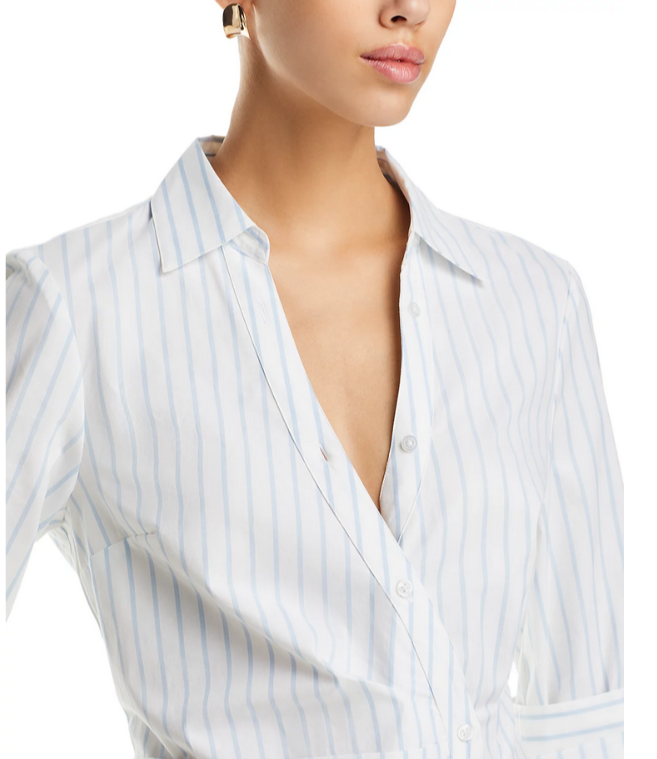 FRENCH CONNECTION Isabelle Striped Dress MSRP $88