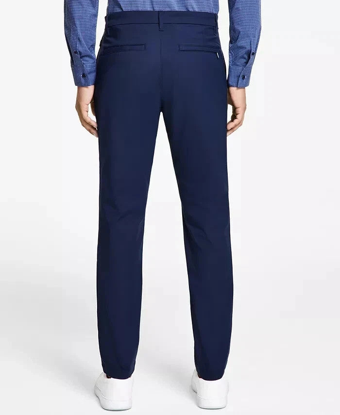 Calvin Klein Men's Athletic Slim-Fit Stretch Chinos MSRP $89.50