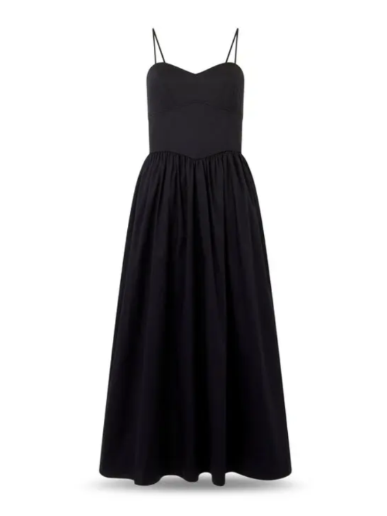 FRENCH CONNECTION Florida Strappy Midi Dress MSRP $148