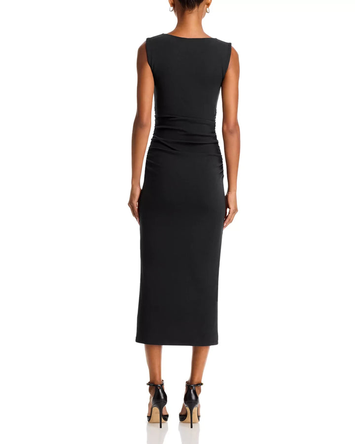 Veronica Beard Charissa Ruched Midi Dress MSRP $298