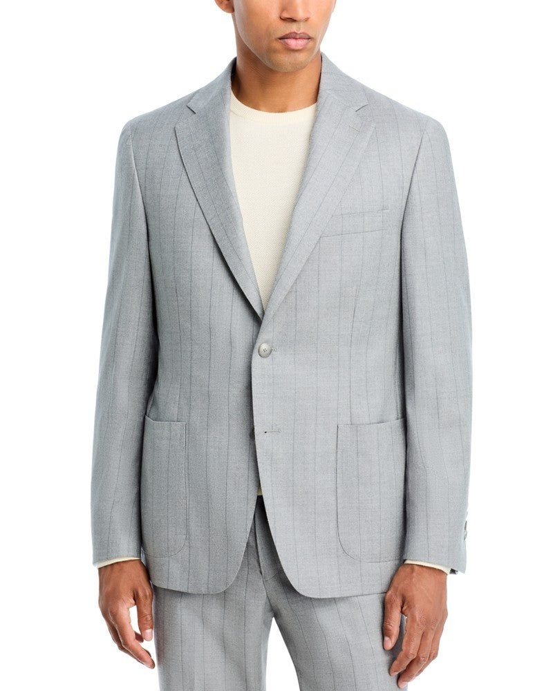 Vince Tonal Stripe Slim Fit Suit Jacket MSRP $848