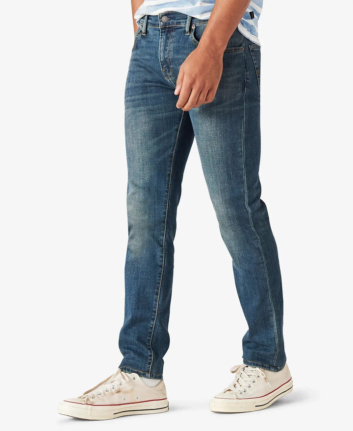 Lucky Brand Men's 110 Slim Coolmax Low-Rise Stretch Jeans MSRP $99
