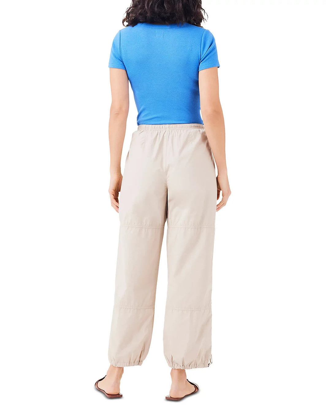 NIC+ZOE Poplin Parachute Pants MSRP $138