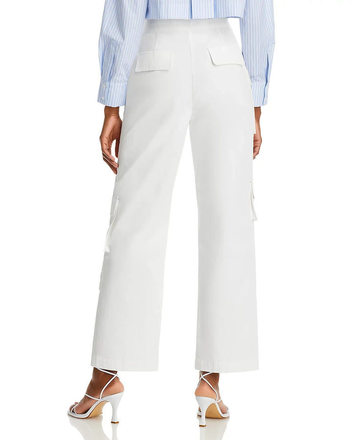 GREY LAB Cotton High Waisted Cargo Pants MSRP $108