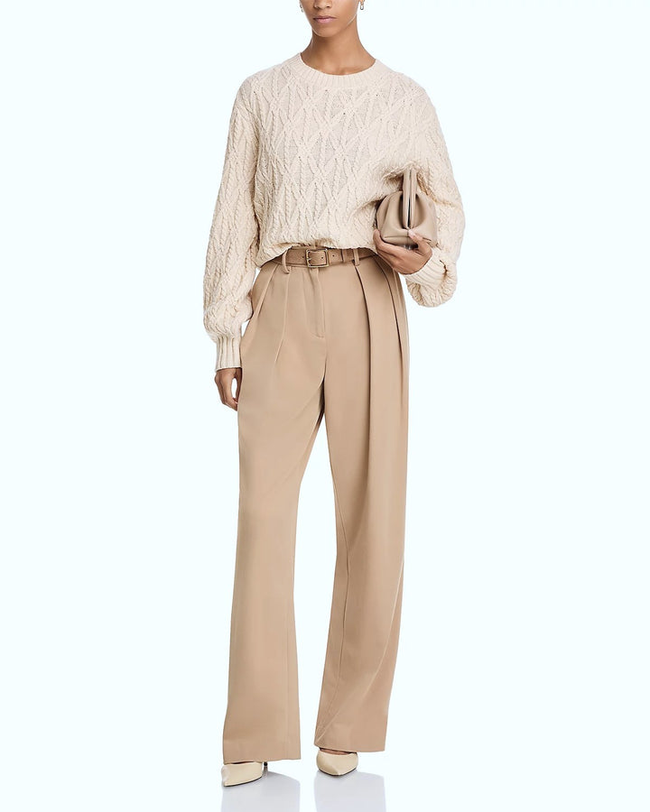 FRENCH CONNECTION Layon Cable Knit Sweater MSRP $158