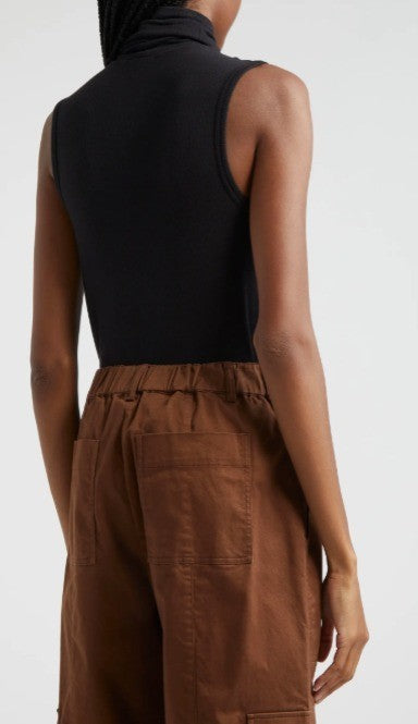 Atm Anthony Thomas Melillo Rib Knit Turtle Neck Vest MSRP $195
