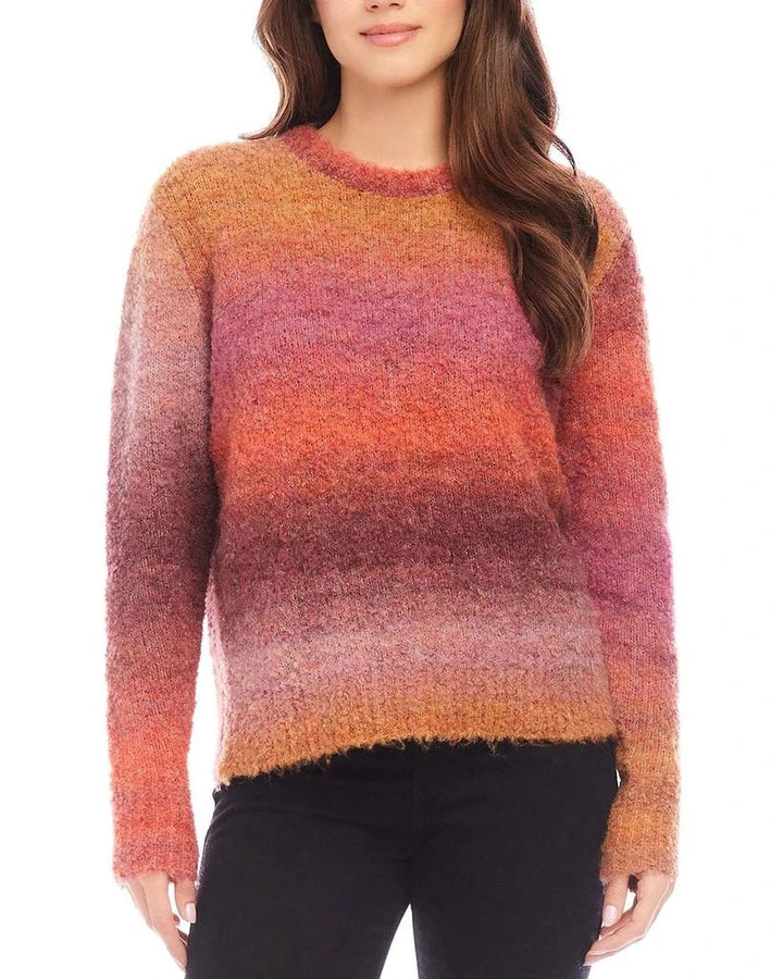 Karen Kane Ombre Boucle Sweater MSRP $129