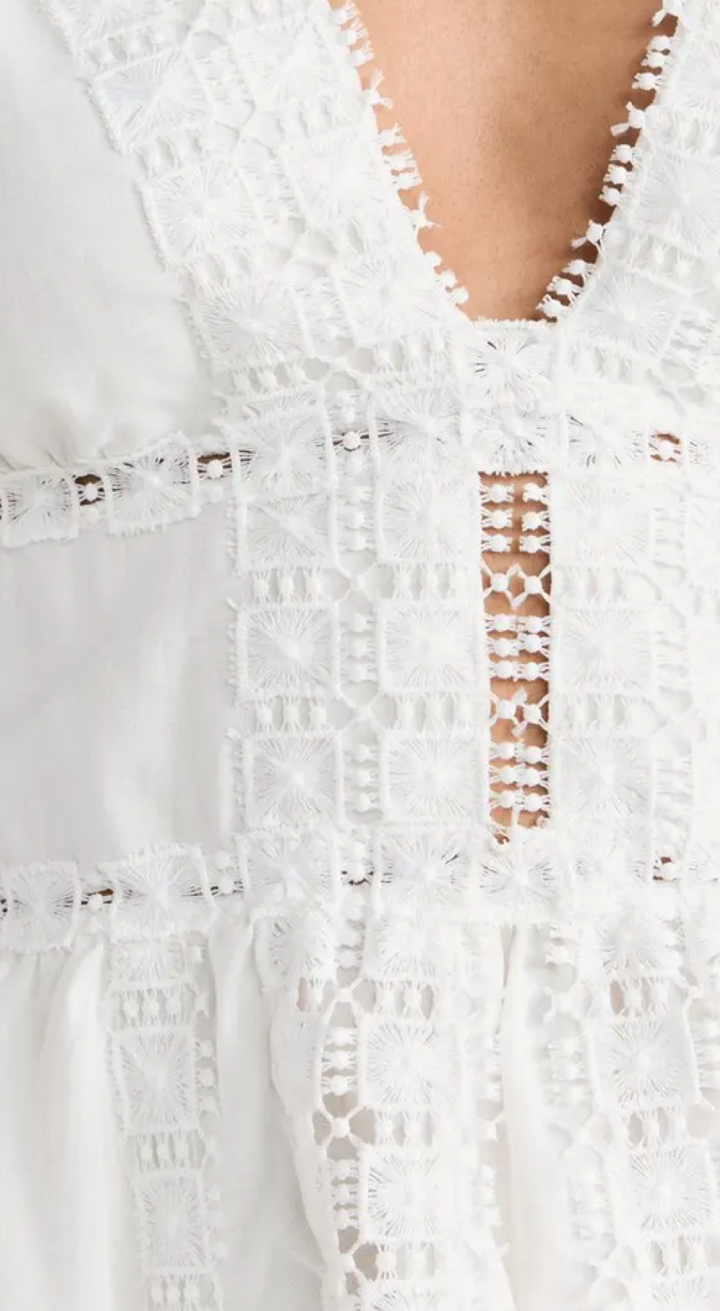Peixoto Piper Cotton Dress Swim Cover-Up MSRP $208