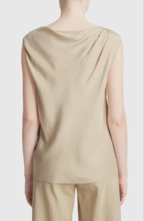 Vince Asymmetric Draped Top MSRP $295