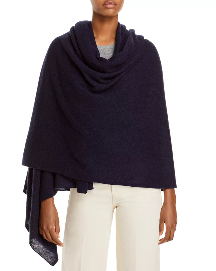 C by Bloomingdale's Cashmere 100% Cashmere Travel Wrap MSRP $218