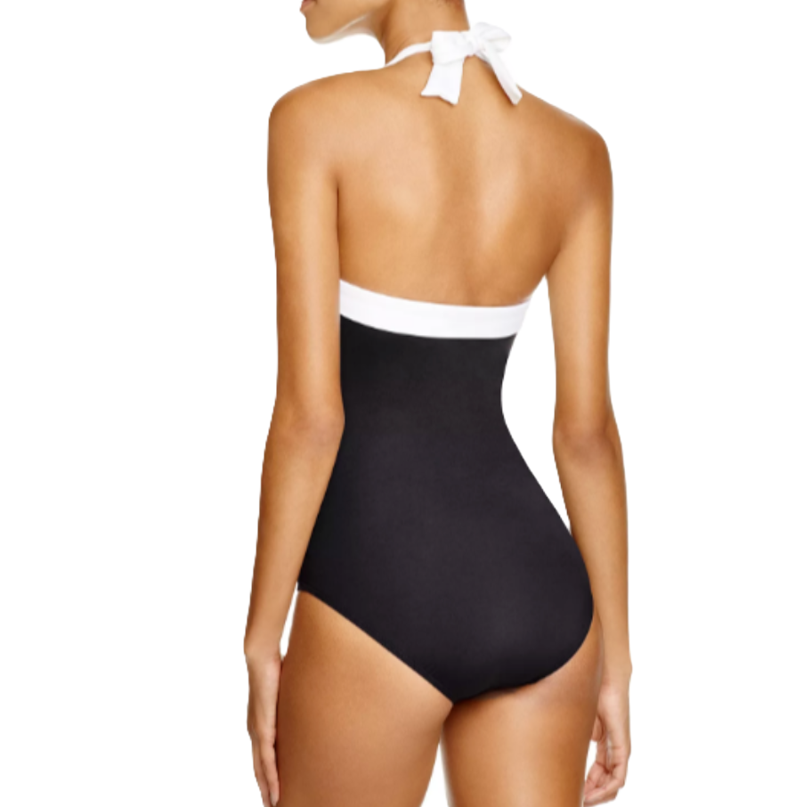 Lauren Ralph Lauren Bel Air One-Piece Swimsuit MSRP $120