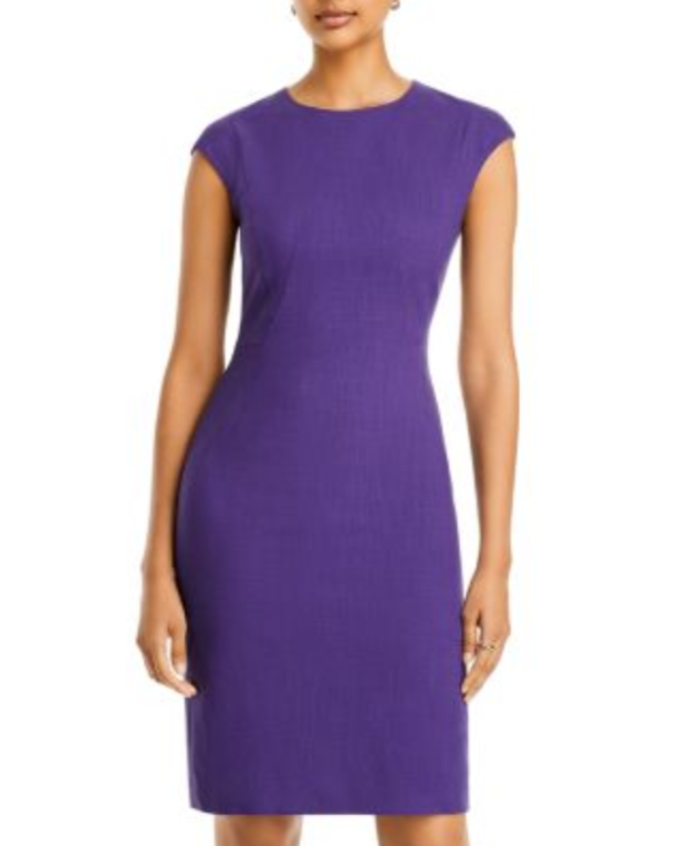 Boss Dironah Cap Sleeve Dress MSRP $495