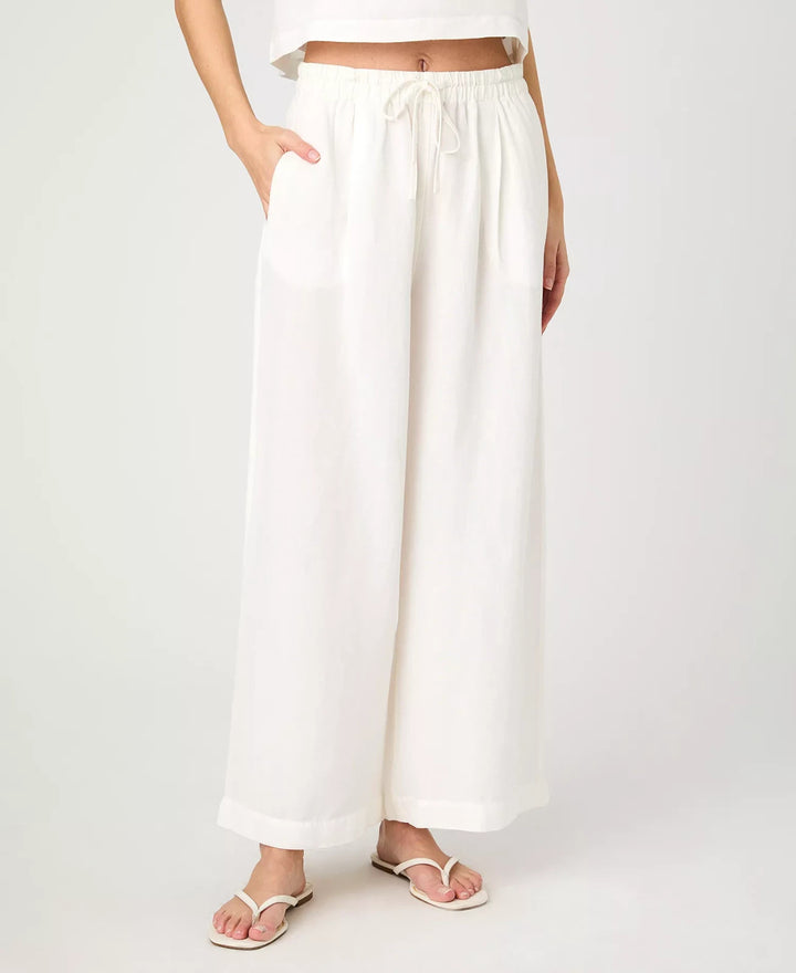 French Connection Women's Birdie Wide-Leg Trousers MSRP $128