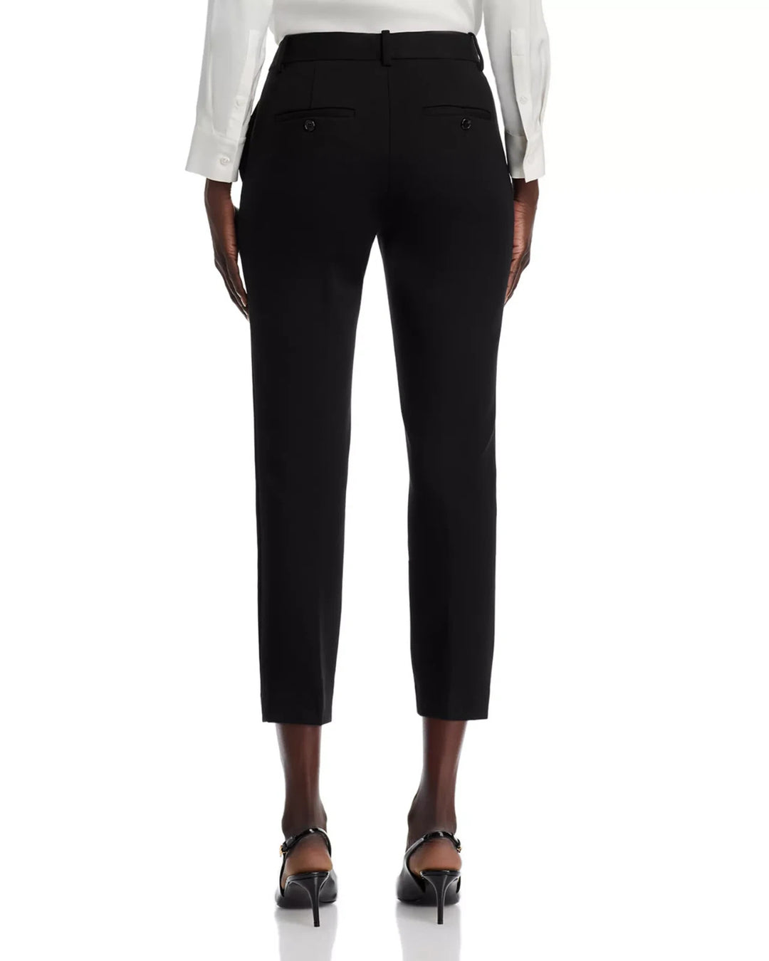 Theory Treeca 2 Smooth Cropped Trousers MSRP $295