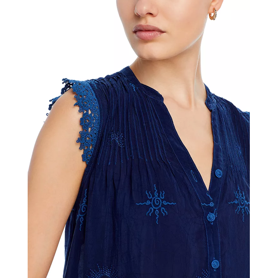 Johnny Was Zahyra Blouse MSRP $255