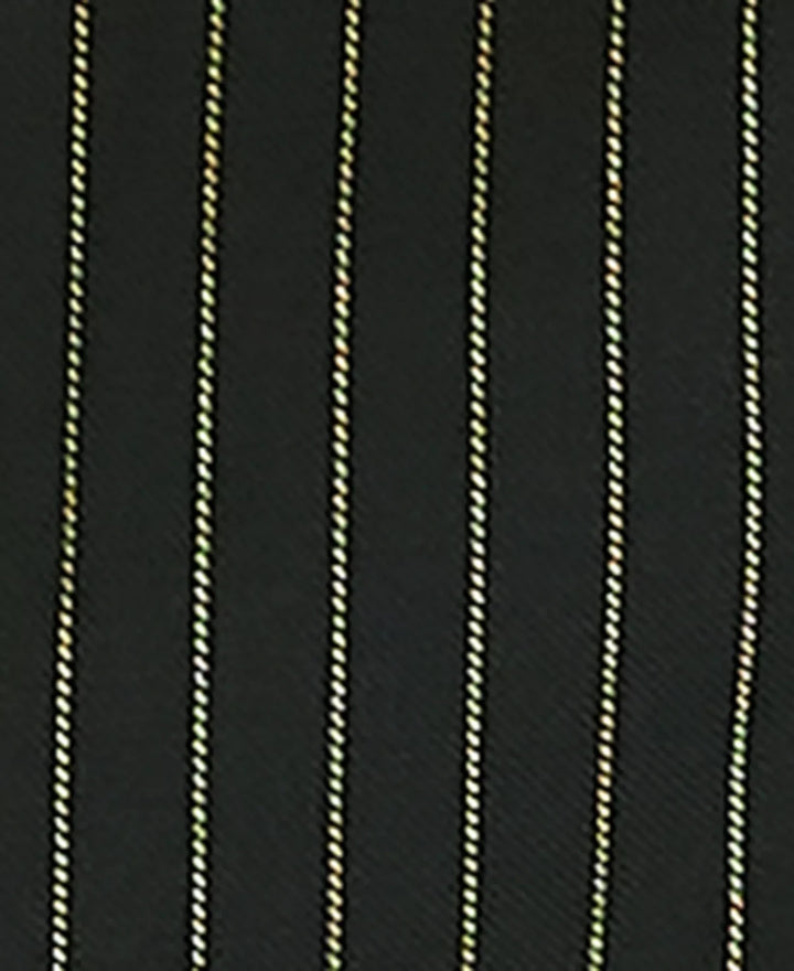 Alex & Sophia Juniors' Metallic Pinstripe Button-Front Halter Vest MSRP $49