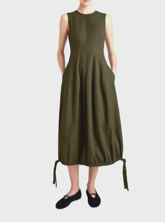 Proenza Schouler White Label Marley Buble Hem Dress MSRP $550