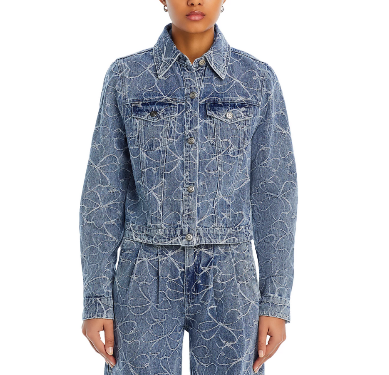 Ramy Brook Hoff Denim Jacket MSRP $445