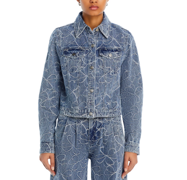 Ramy Brook Hoff Denim Jacket MSRP $445