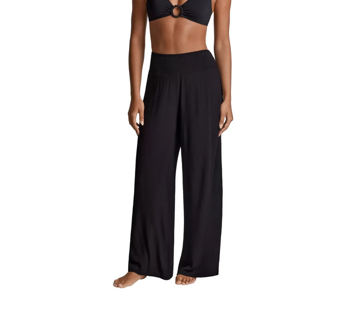Lauren Ralph Lauren Rayon Smocked Pants MSRP $100