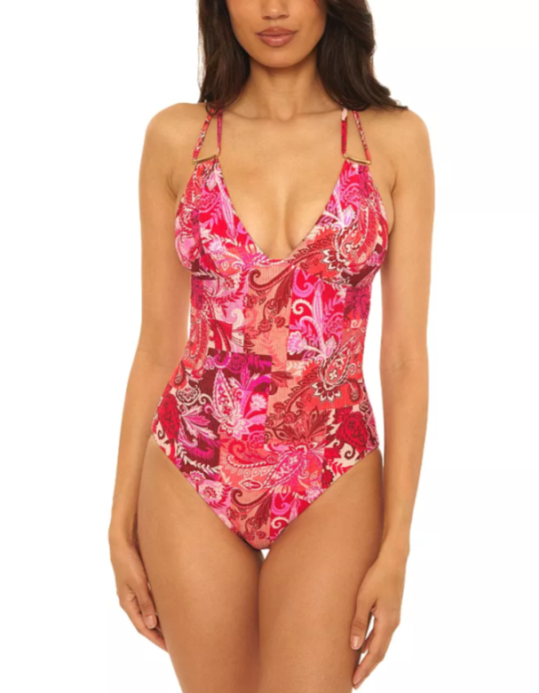 BECCA Bali Abigail Princess Seam One Piece Swimsuit MSRP $158