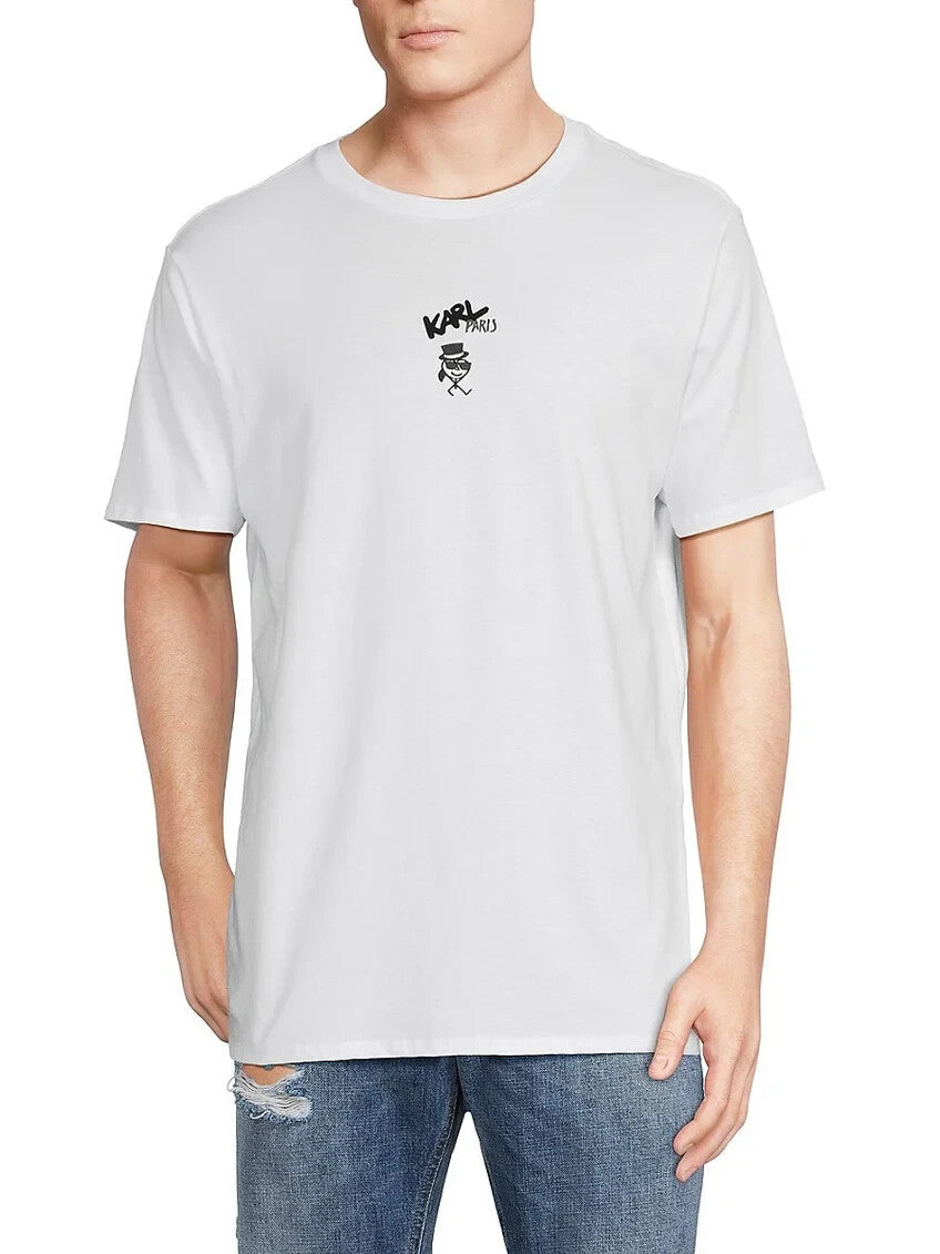 Karl Lagerfeld Paris Men Regular fit Short Sleeve T-Shirt MSRP $59