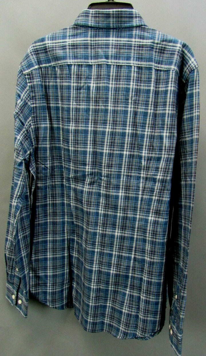 The Men's Store Plaid Shirt # 6D 1287 NEW