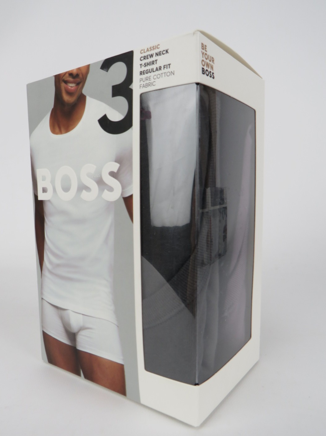 BOSS Classic Tee, Pack of 3 MSRP $45