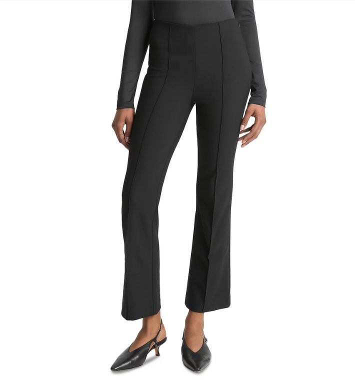 Vince Mid Rise Pintucked Cropped Pants MSRP $348