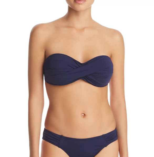 Tommy Bahama Pearl Twist Bandeau Bikini Top MSRP $69