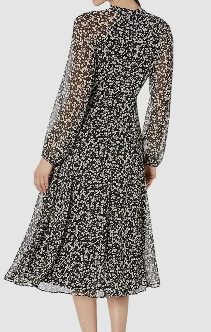 Tommy Hilfiger Women's Floral-Print A-Line Dress MSRP $ 139