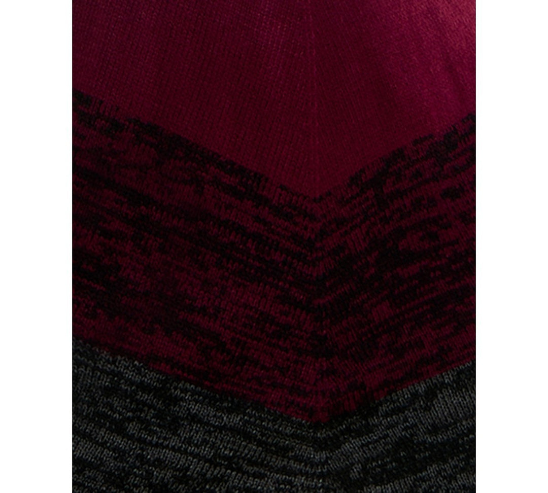 BCX Juniors' Cowl Chevron Fitted Sweater Dress MSRP $49