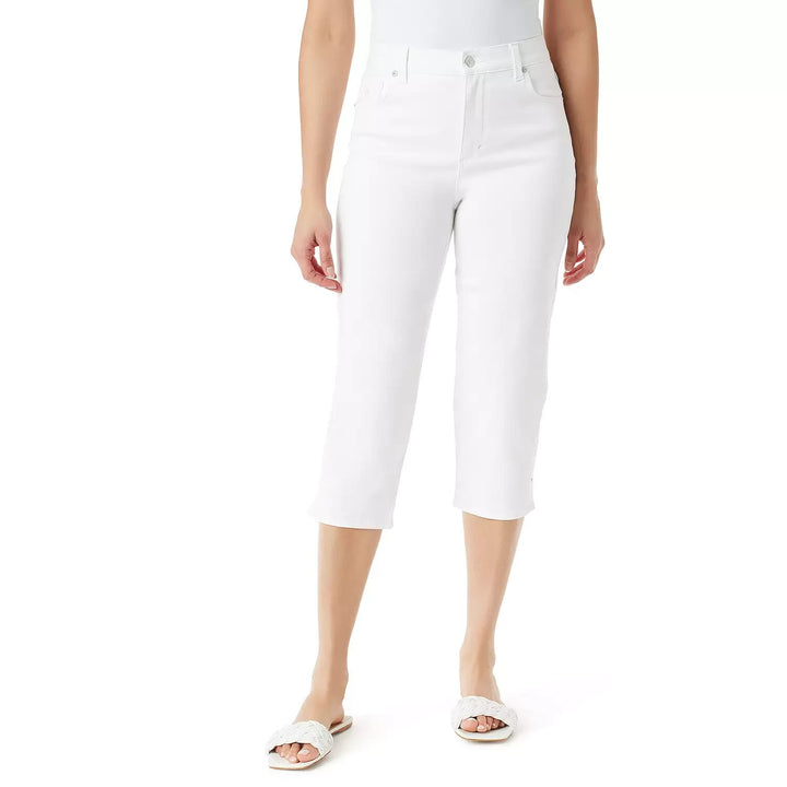 Gloria Vanderbilt Amanda Stretch Straight-Fit Capri Pants MSRP $46 Size 6