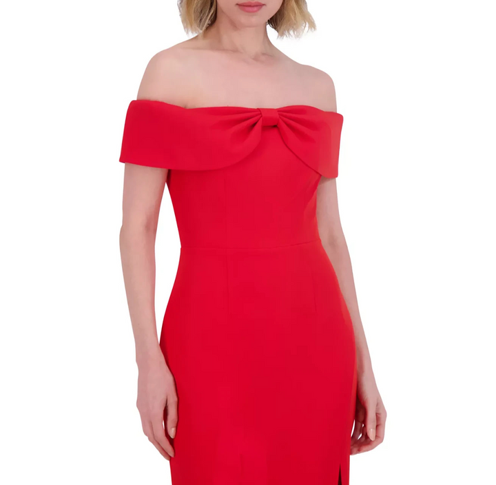 Eliza J Women's Off-The-Shoulder Sheath Dress MSRP $188