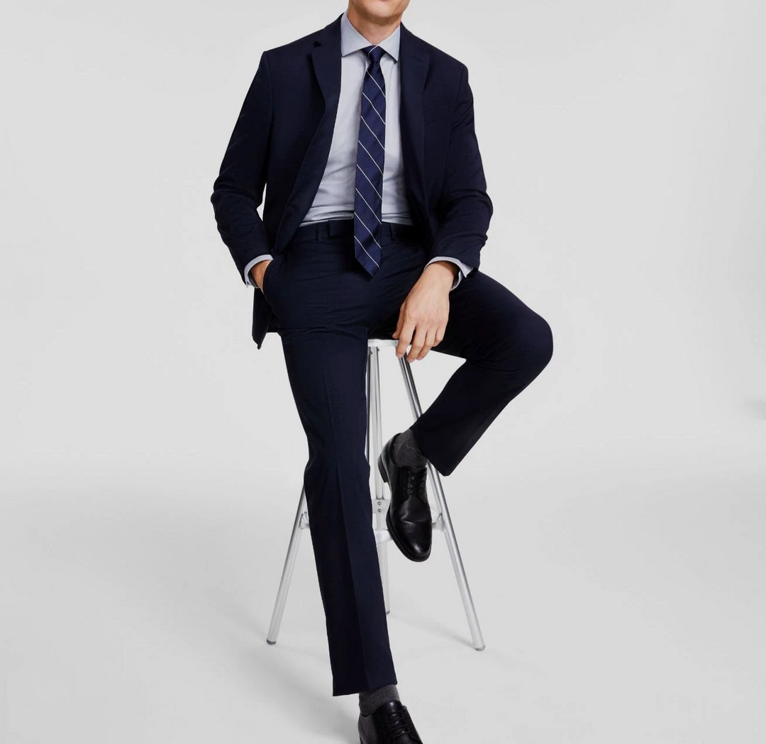 Kenneth Cole Reaction Men's Slim-Fit Ready Flex Stretch Fall Suits MSRP $395