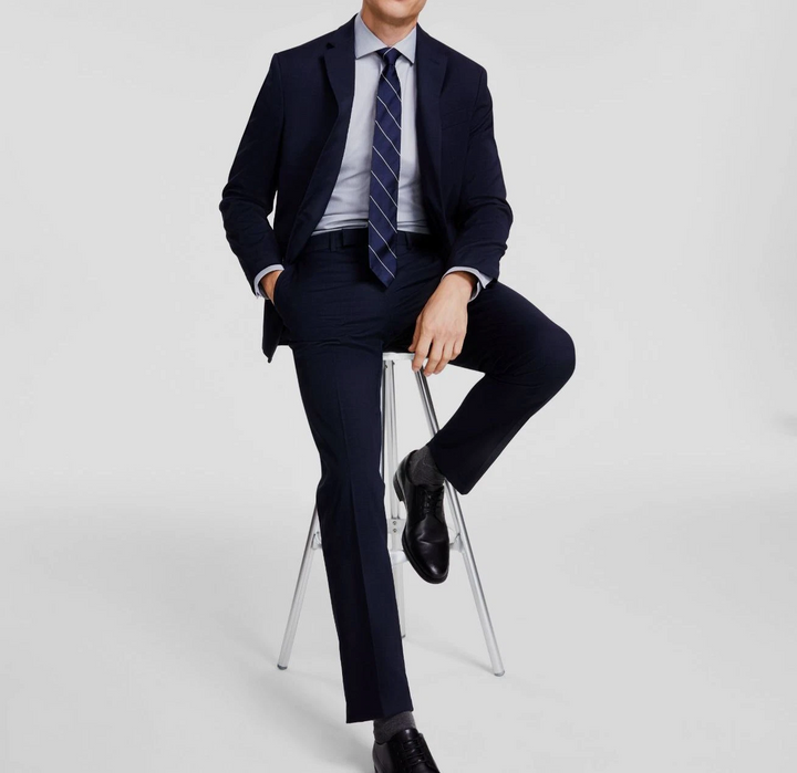 Kenneth Cole Reaction Men's Slim-Fit Ready Flex Stretch Fall Suits MSRP $395
