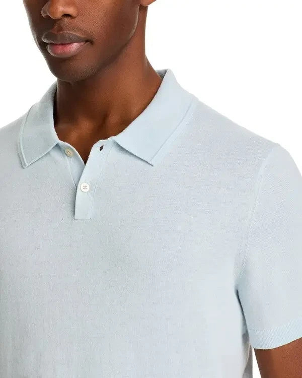 The Men's Store Short Sleeve Sweater Polo MSRP $98