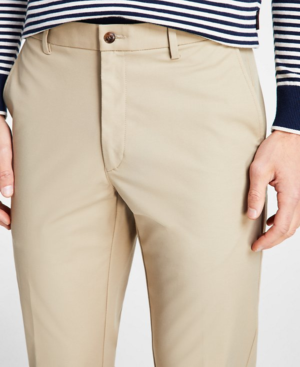Michael Kors Men's Classic Fit Cotton Stretch Performance Pants MSRP $95